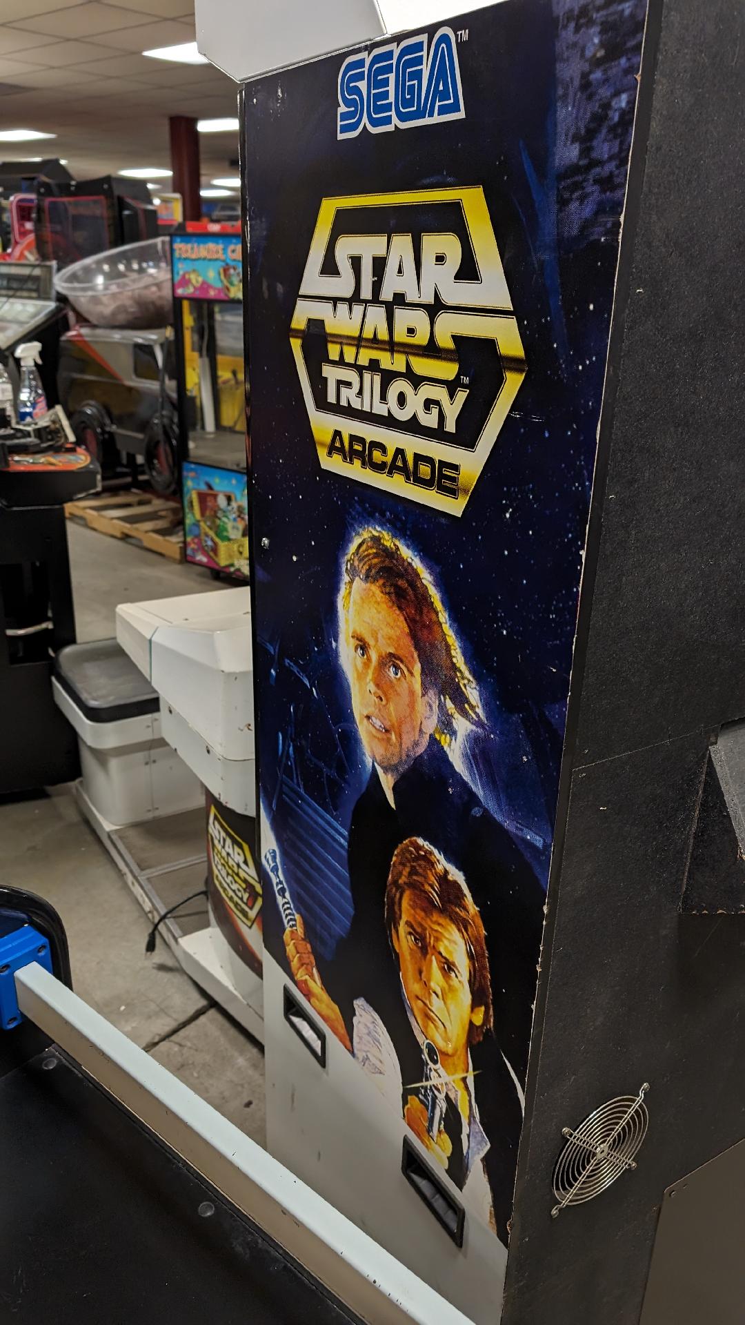 SEGA STAR WARS TRILOGY Sit-Down Arcade Machine for sale - 3D SEGA STAR WARS TRILOGY Sit-Down Arcade Machine for sale - 3D